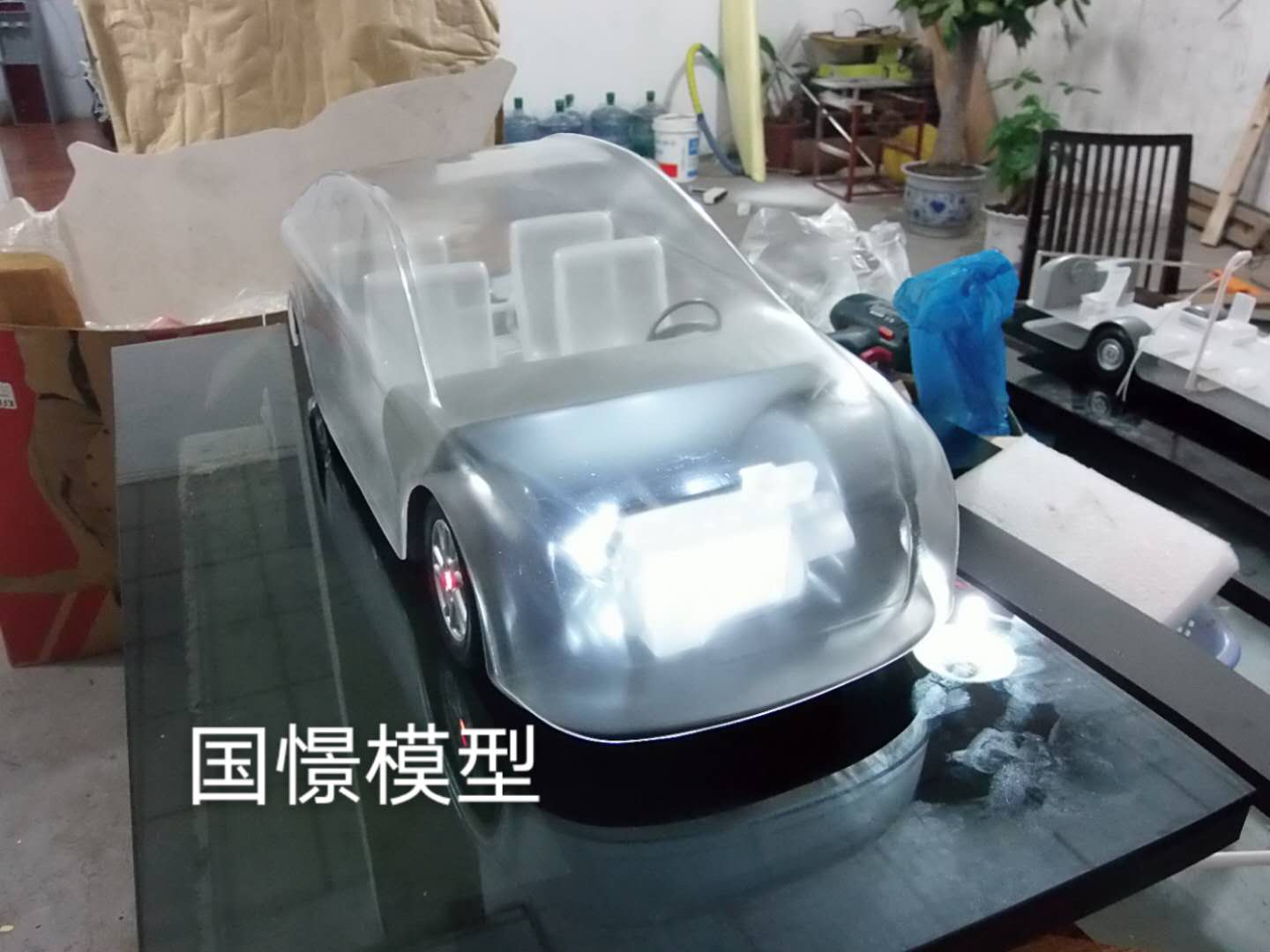 湛江透明车模型
